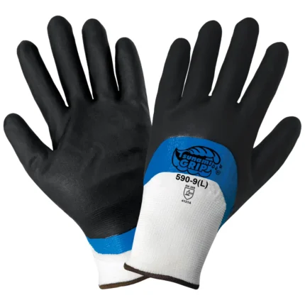 #590 TSUNAMI GRIP® GUANTES ANTIESTÁTICOS/ELECTROSTÁTICOS CON REVESTIMIENTO DOBLE DE NITRILO