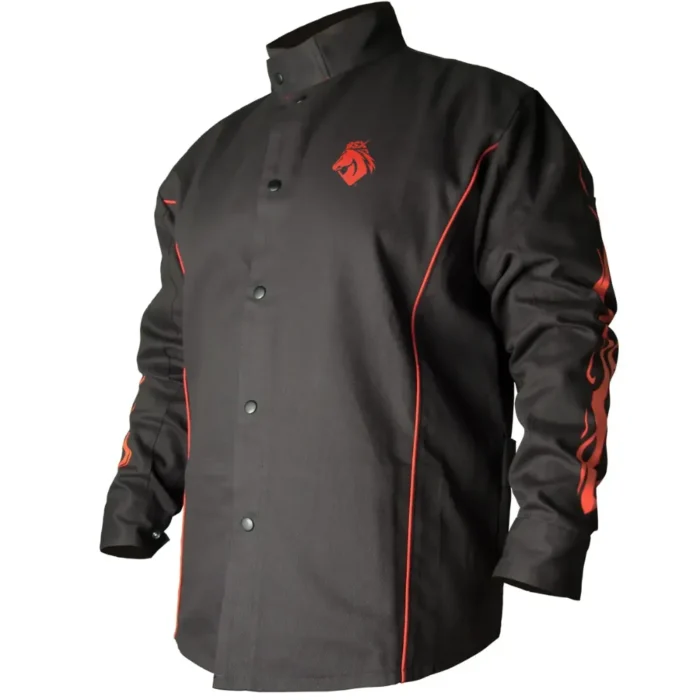 bx9c_chaqueta_de_soldadura_de_algodón_fr_contoured_bsx_negra_con_llamas_rojas