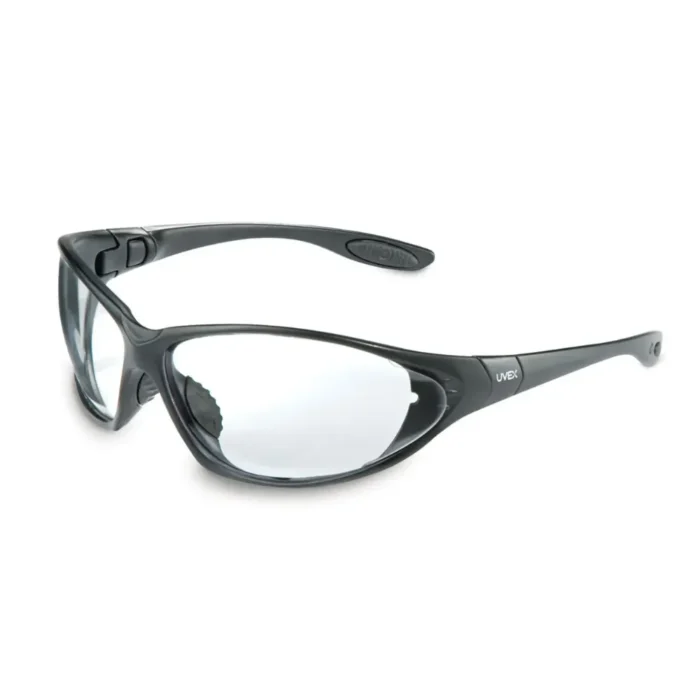 s0600hs_uvex_seismic_revestimiento_anti_empaño_hydroshield_lentes_transparentes _e_marco_negro