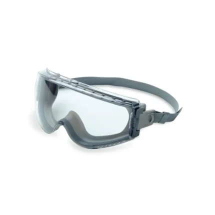 s3960hs_anteojos_de_protección_contra_salpicaduras_químicas_honeywell_uvex_stealth_indirect_vent_con_armazón_gris_de_perfil_bajo_y_lentes_anti_empañamiento_transparentes_hydroshield