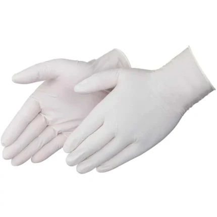 #2800W Duraskin™ guantes desechables de látex blanco