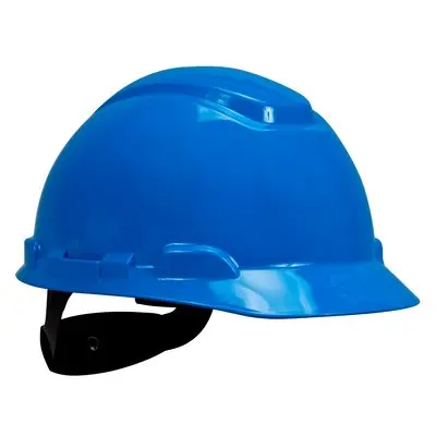 #70071577954 3m® casco con suspensión tipo matraca de 4-puntos color azul h-704p