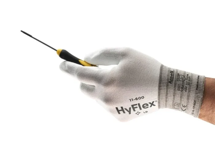 #11-600 Hyflex® guante nylon con poliuretano