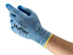 #11920 Hyflex® guante de nylon con recubierto de nitrilo (azul – chico)