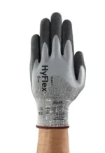 11-927 HyFlex® GUANTE IMP/NITRILO GRIS/NEGRO NIVEL-3