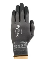 #11-840 HyFlex® GUANTE NYLON GRIS C/NITRILO FORTIX NEGRO