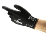 #48-101 HyFlex® GUANTE NYLON NEGRO.C/POLIURETANO GRIS